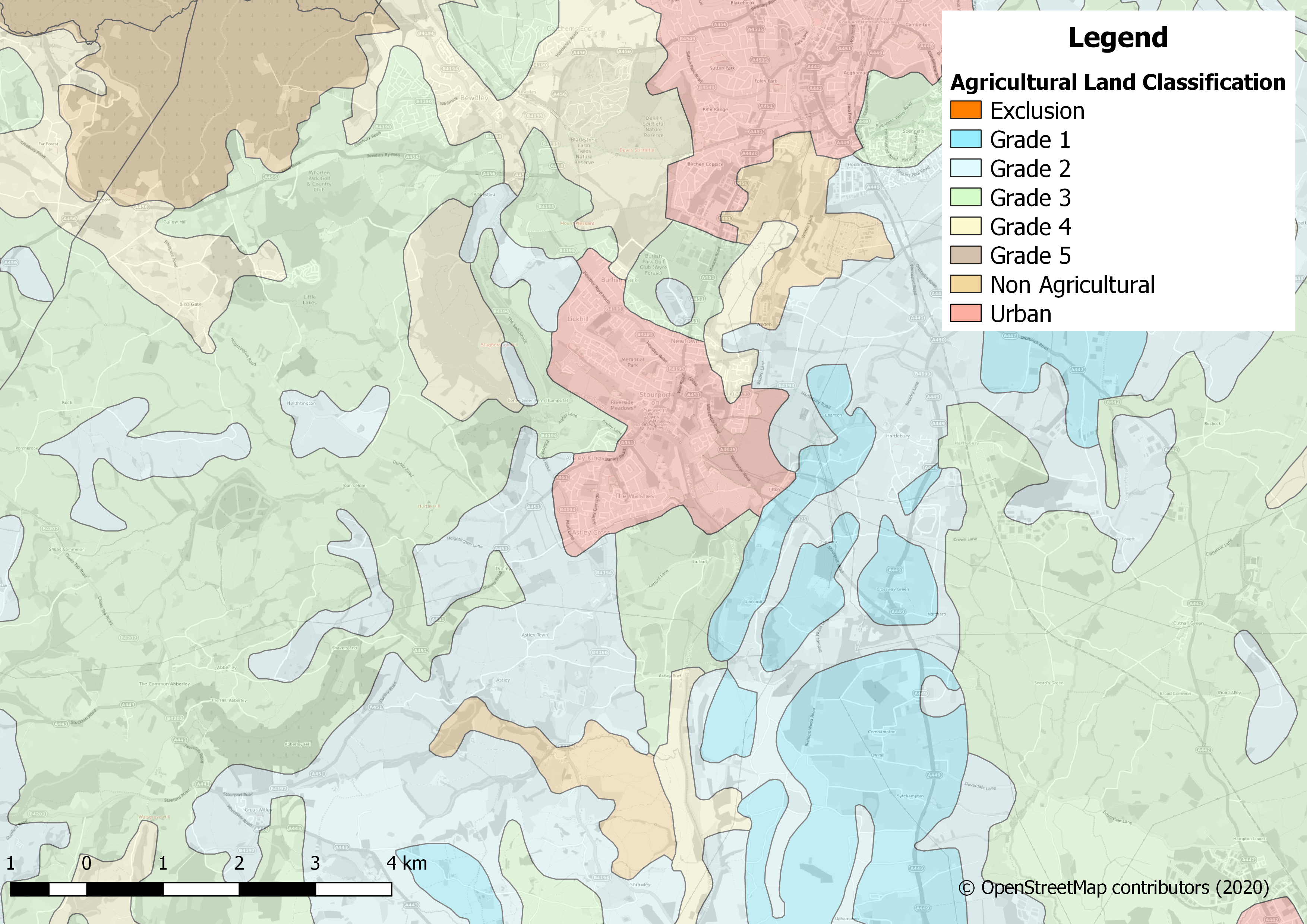 Agricultural Land Classifications