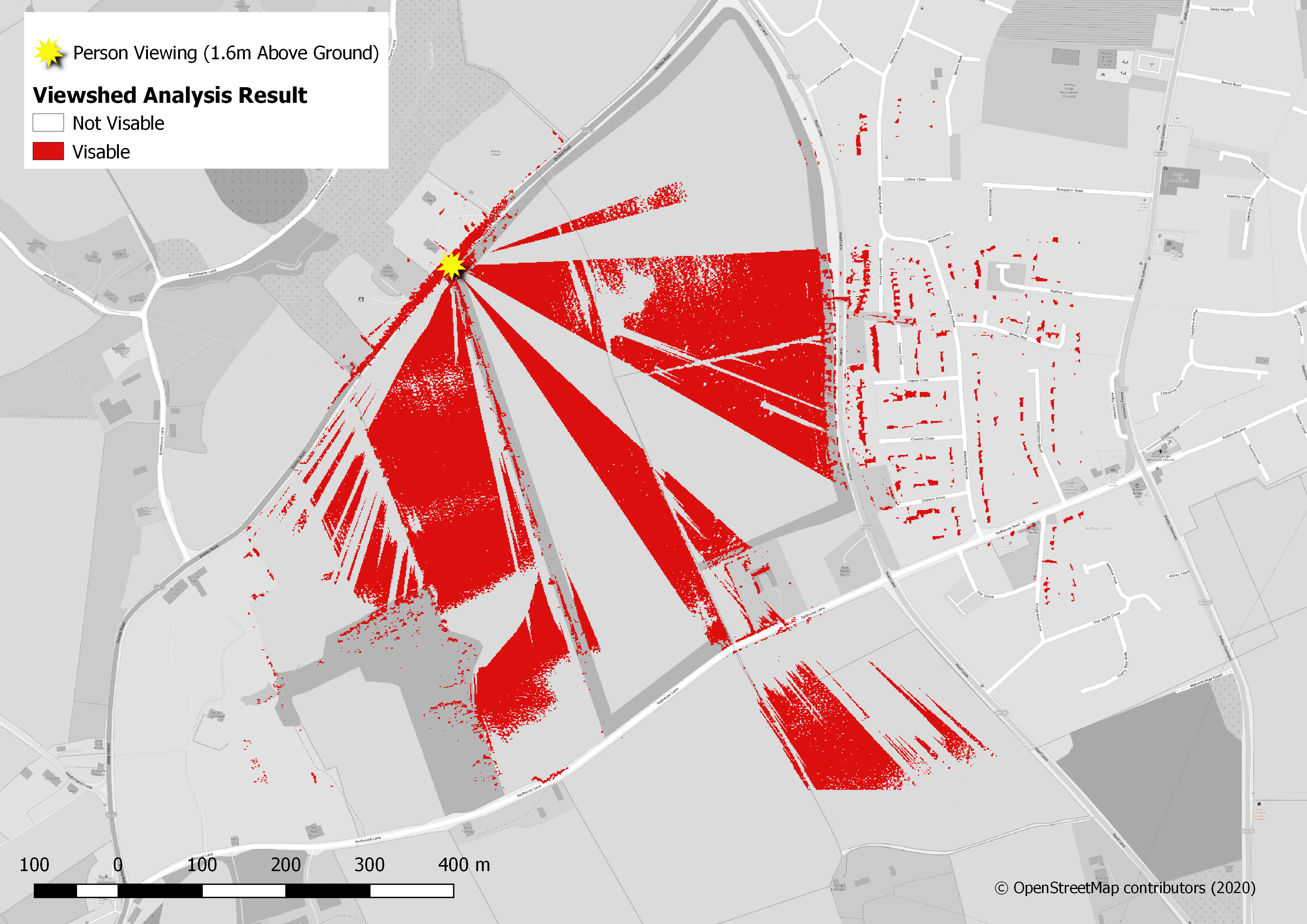 QGIS Viewshed